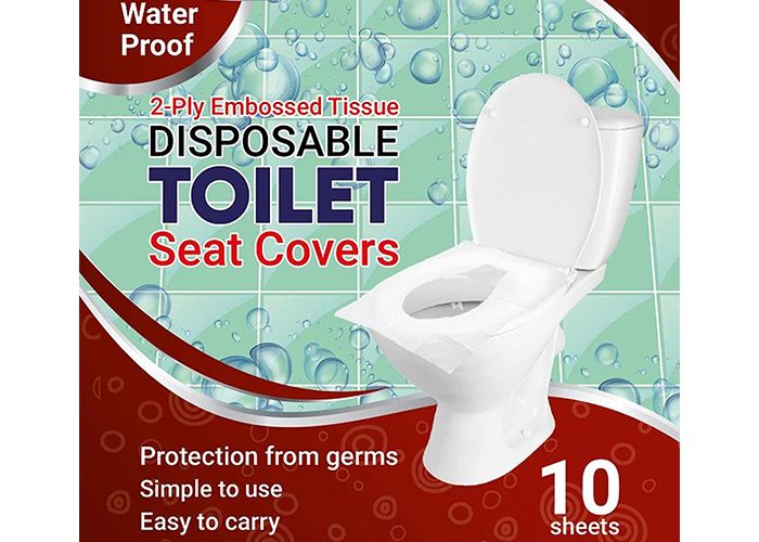 Disposable Toilet Seat Covers by Chavy International - It's time to stop  these practices. Why? *iPik 2-ply Water Proof Flushable Toilet Seat Covers  are available in the market at most convenient shopping